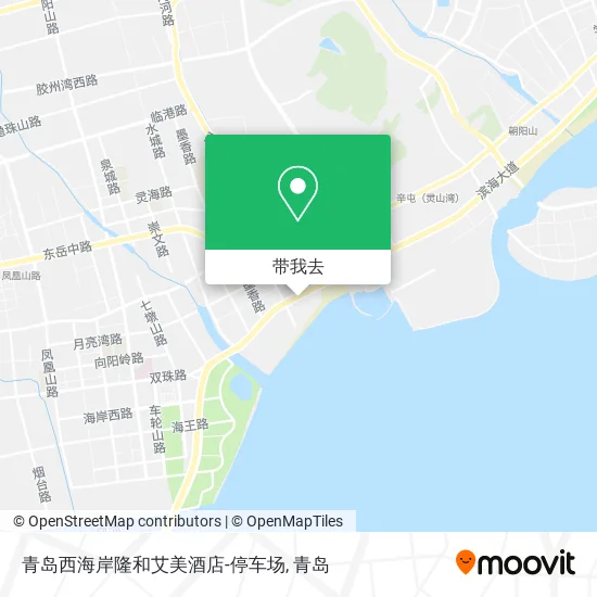 青岛西海岸隆和艾美酒店-停车场地图