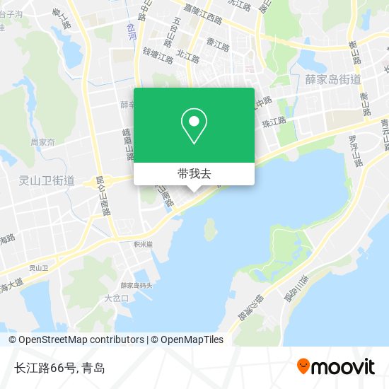 长江路66号地图