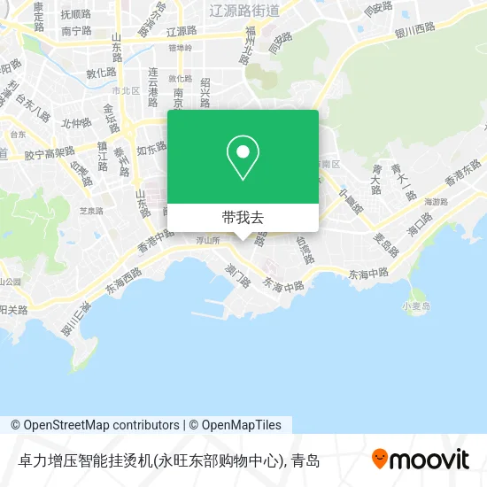 卓力增压智能挂烫机(永旺东部购物中心)地图