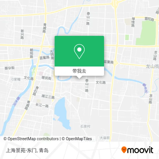 上海景苑-东门地图