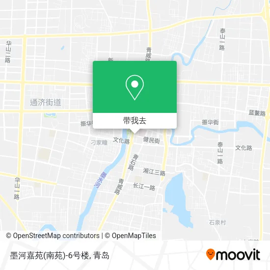 墨河嘉苑(南苑)-6号楼地图