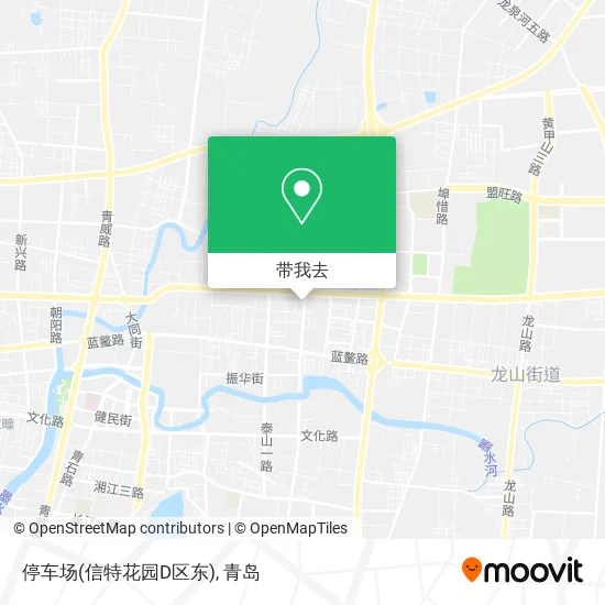 停车场(信特花园D区东)地图
