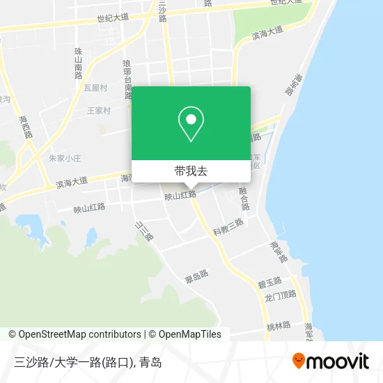 三沙路/大学一路(路口)地图