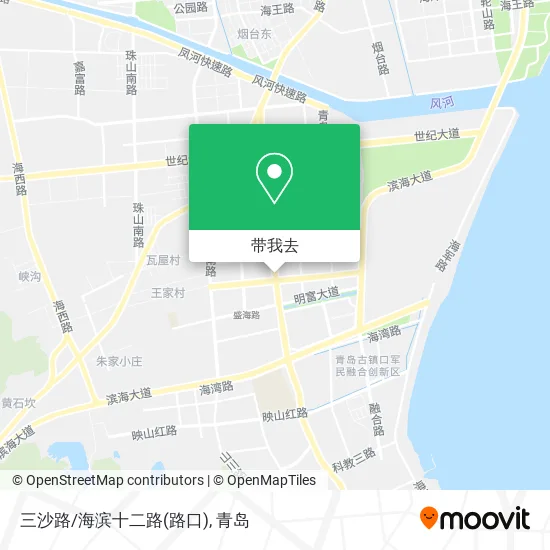 三沙路/海滨十二路(路口)地图