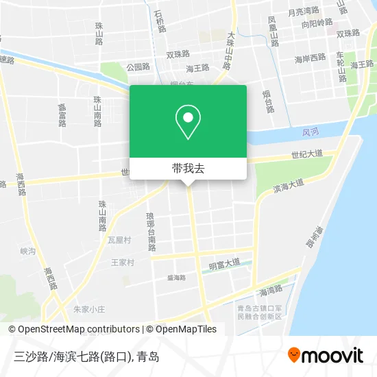 三沙路/海滨七路(路口)地图