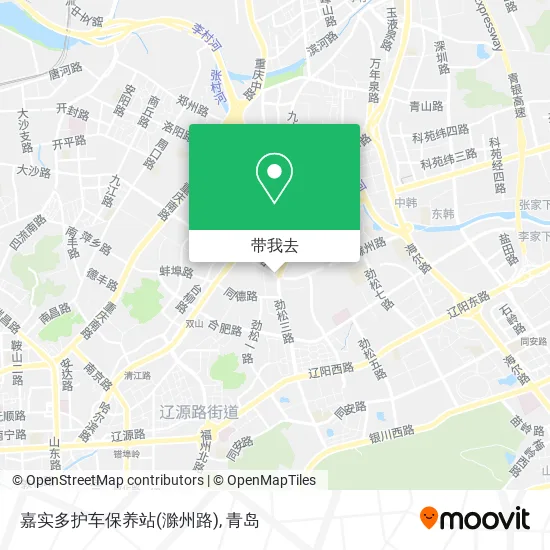 嘉实多护车保养站(滁州路)地图
