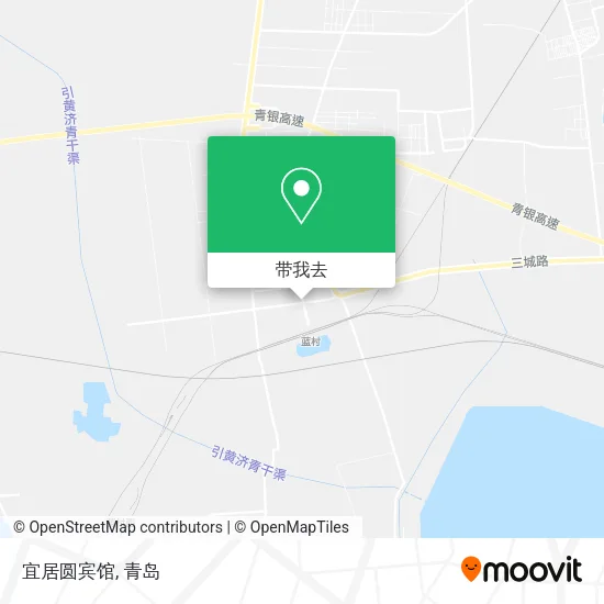 宜居圆宾馆地图