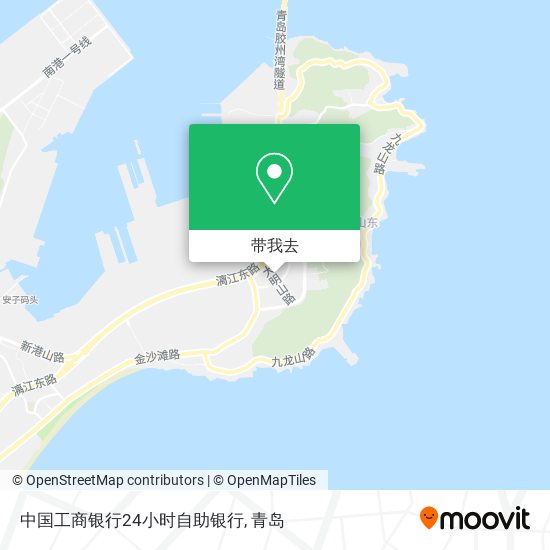 中国工商银行24小时自助银行地图