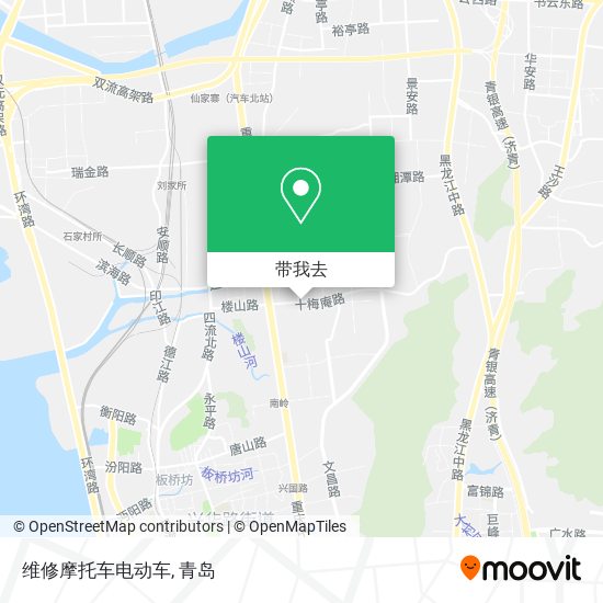 维修摩托车电动车地图