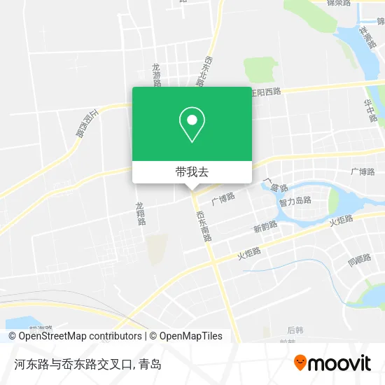 河东路与岙东路交叉口地图