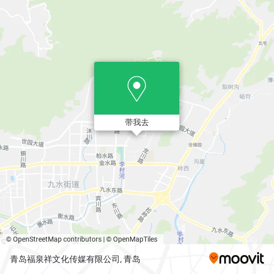 青岛福泉祥文化传媒有限公司地图