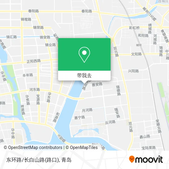 东环路/长白山路(路口)地图