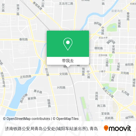 济南铁路公安局青岛公安处(城阳车站派出所)地图
