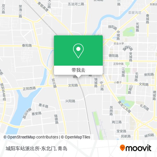 城阳车站派出所-东北门地图