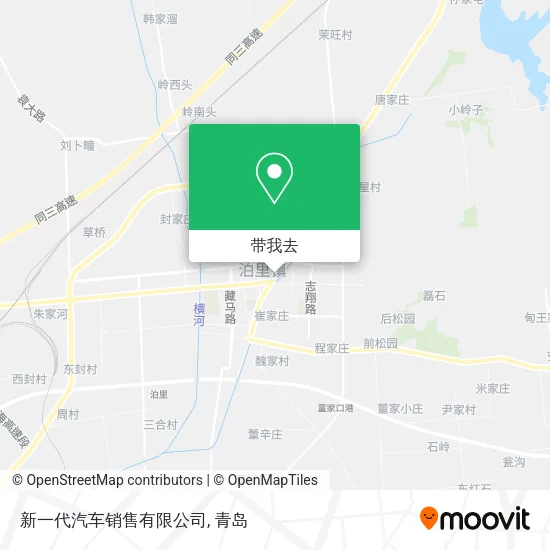 新一代汽车销售有限公司地图