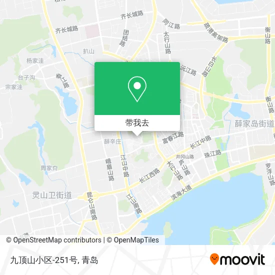 九顶山小区-251号地图