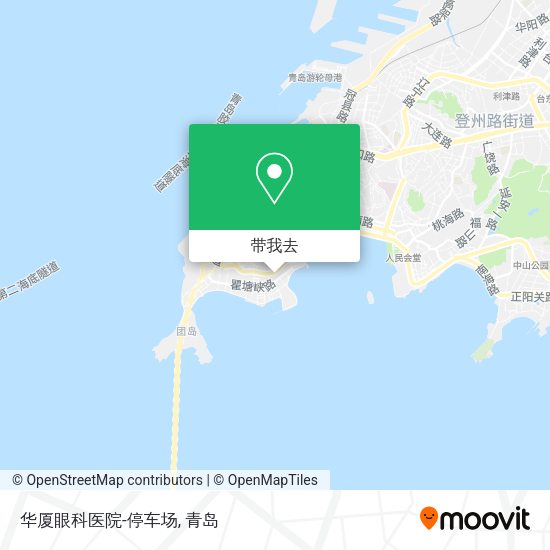 华厦眼科医院-停车场地图