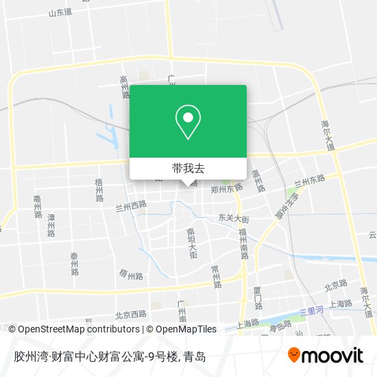 胶州湾·财富中心财富公寓-9号楼地图