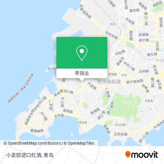 小卖部进口红酒地图