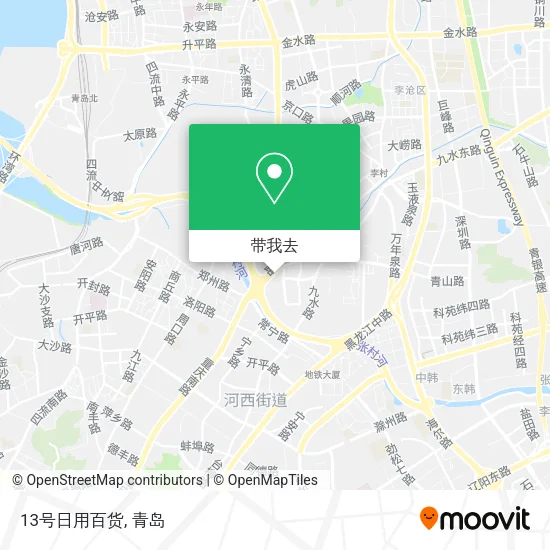 13号日用百货地图