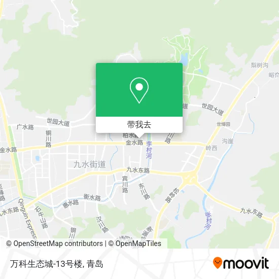 万科生态城-13号楼地图