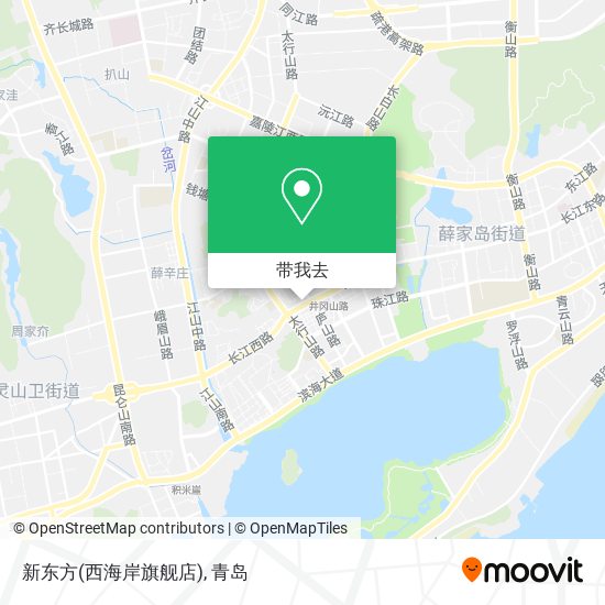 新东方(西海岸旗舰店)地图