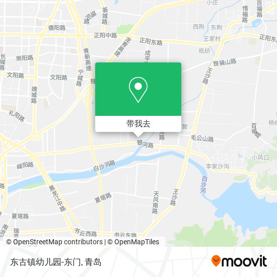 东古镇幼儿园-东门地图
