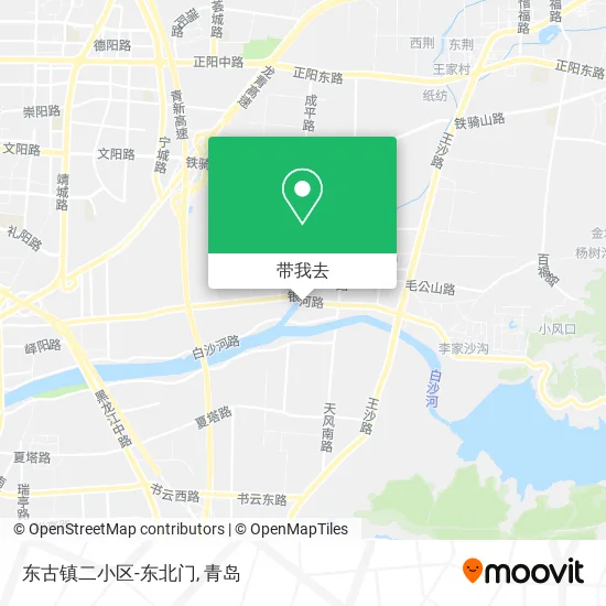 东古镇二小区-东北门地图