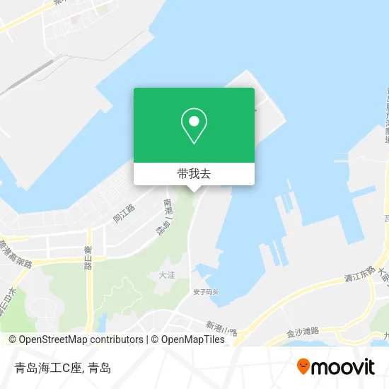 青岛海工C座地图