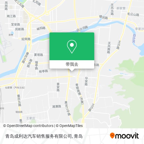 青岛成利达汽车销售服务有限公司地图