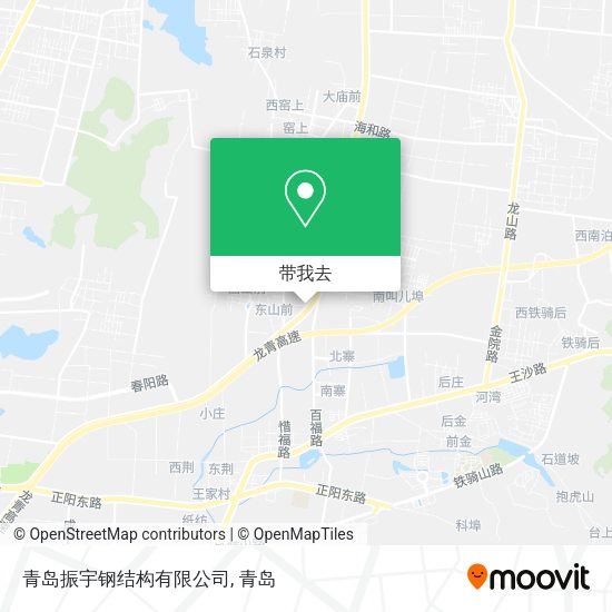 青岛振宇钢结构有限公司地图