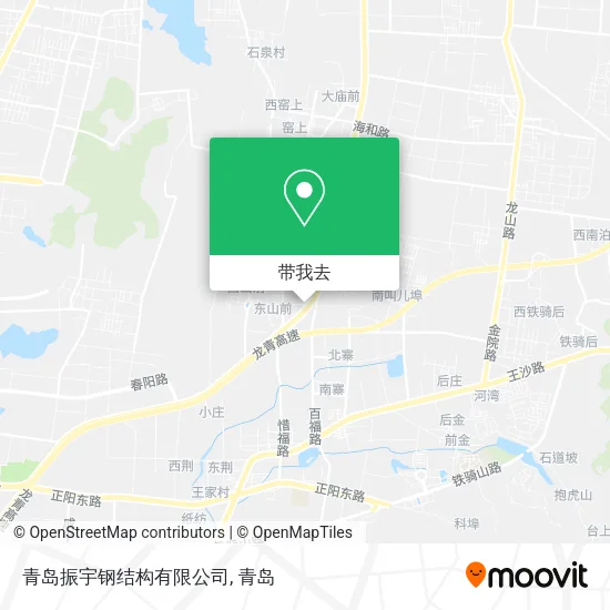 青岛振宇钢结构有限公司地图