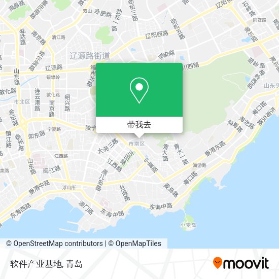 软件产业基地地图
