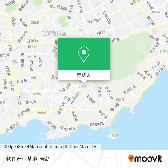 软件产业基地地图