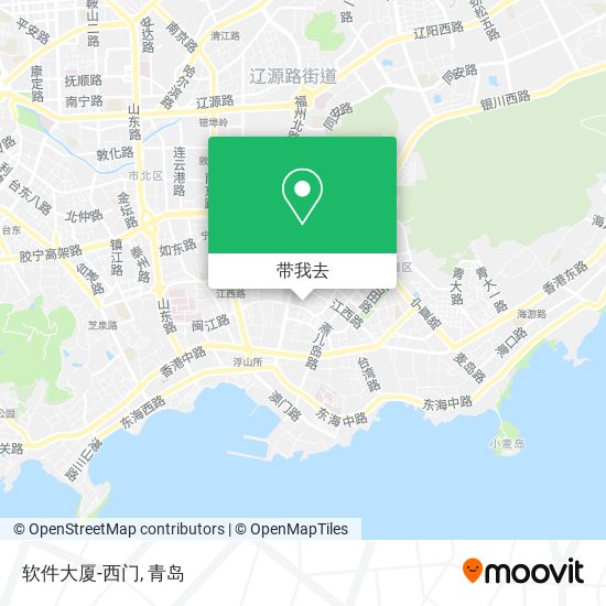 软件大厦-西门地图