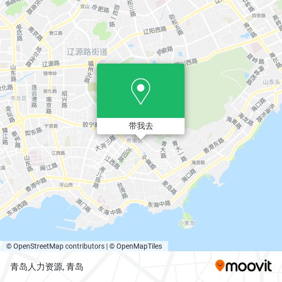 青岛人力资源地图
