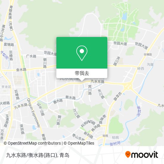 九水东路/衡水路(路口)地图