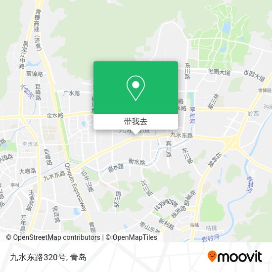 九水东路320号地图