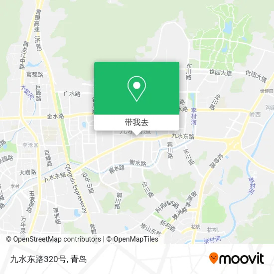 九水东路320号地图