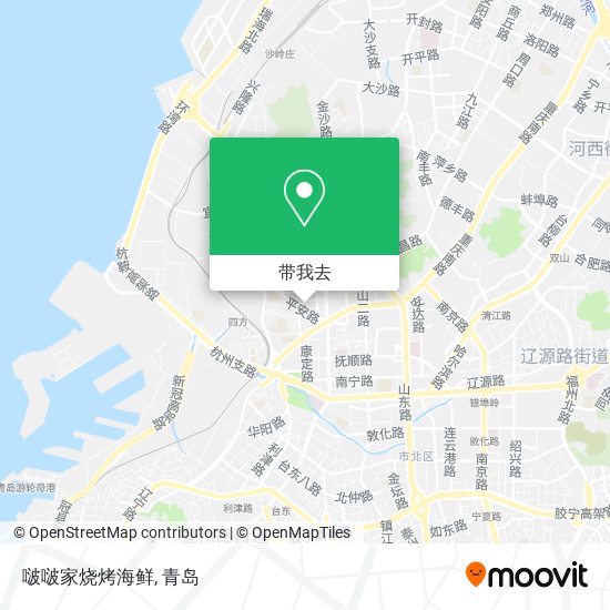 啵啵家烧烤海鲜地图