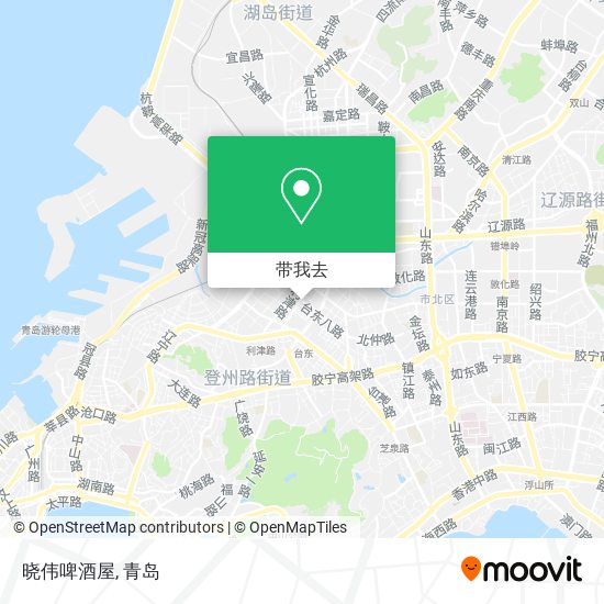 晓伟啤酒屋地图