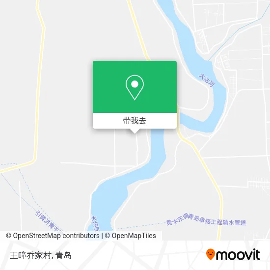 王疃乔家村地图