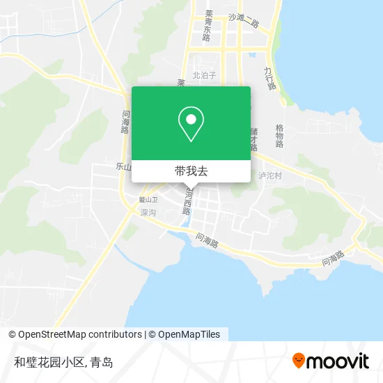 和璧花园小区地图