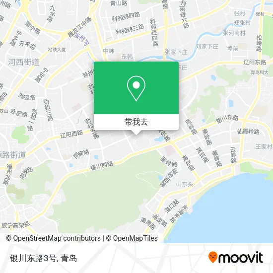 银川东路3号地图