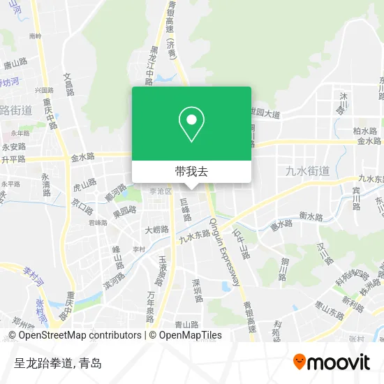呈龙跆拳道地图