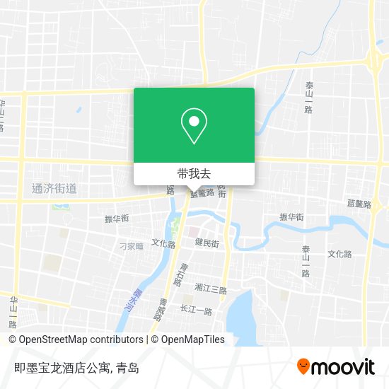 即墨宝龙酒店公寓地图