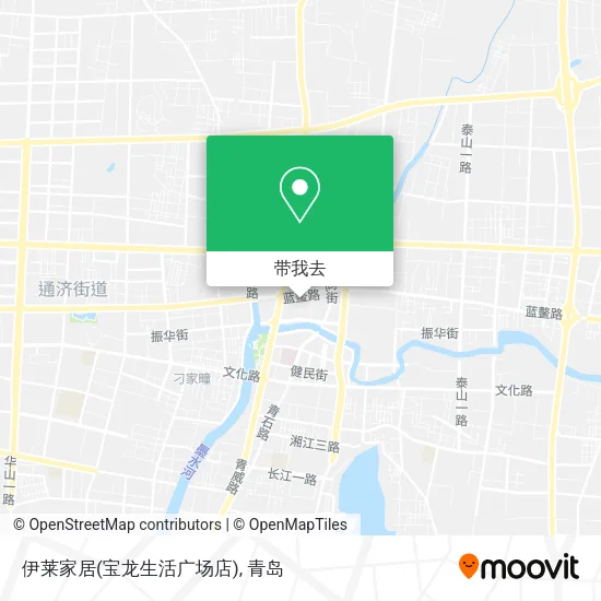 伊莱家居(宝龙生活广场店)地图