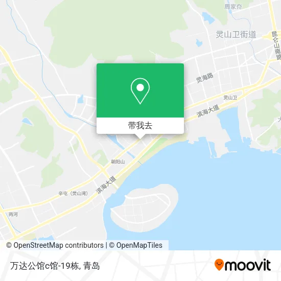 万达公馆c馆-19栋地图