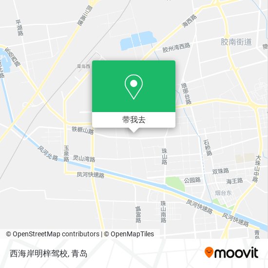 西海岸明梓驾校地图