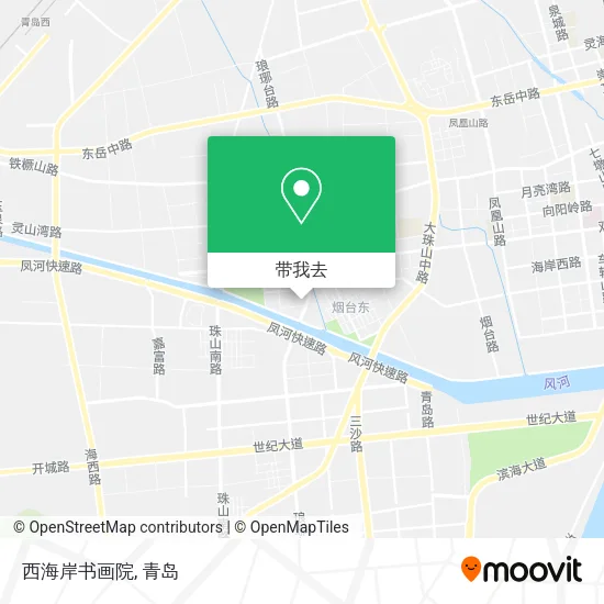 西海岸书画院地图